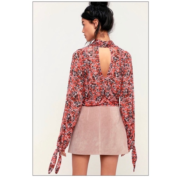 🌈 SOLD 🌈 FREE PEOPLE all dolled up poppy top - Picture 9 of 13